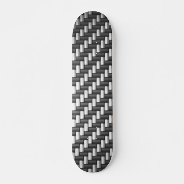 Carbonfiber Carbon Fibre (faux) Skateboard (Front)