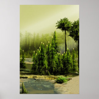 Carboniferous forest poster