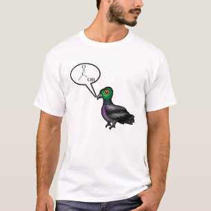 Carboxylic Acid Pigeon T-Shirt