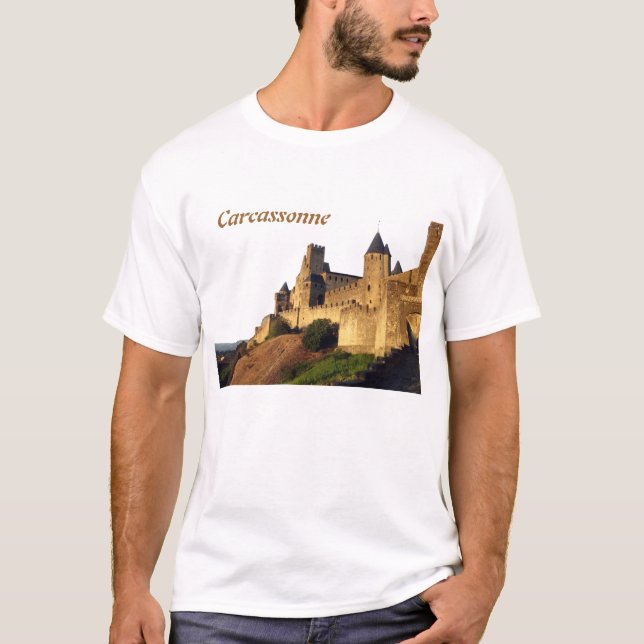 Carcassone Castle T-Shirt (Front)