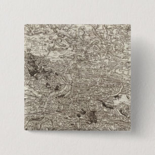 Carcassonne 15 Cm Square Badge