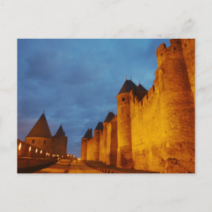 Carcassonne Castle, France Postcard