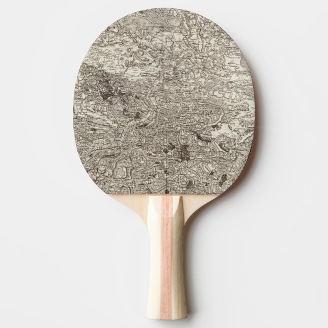 Carcassonne Ping Pong Paddle (Front)