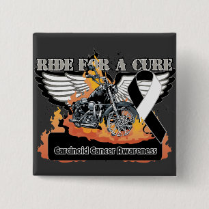 Carcinoid Cancer Ride For a Cur 15 Cm Square Badge