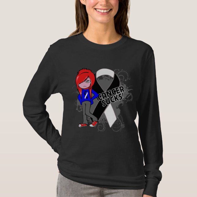 Carcinoid Cancer Sucks T-Shirt (Front)