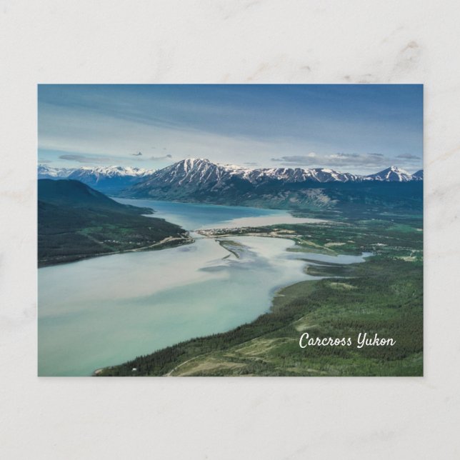 Carcross Yukon Canada Postcard (Front)