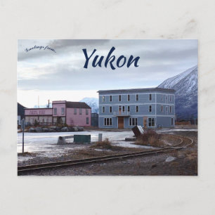 Carcross Yukon Canada Postcard