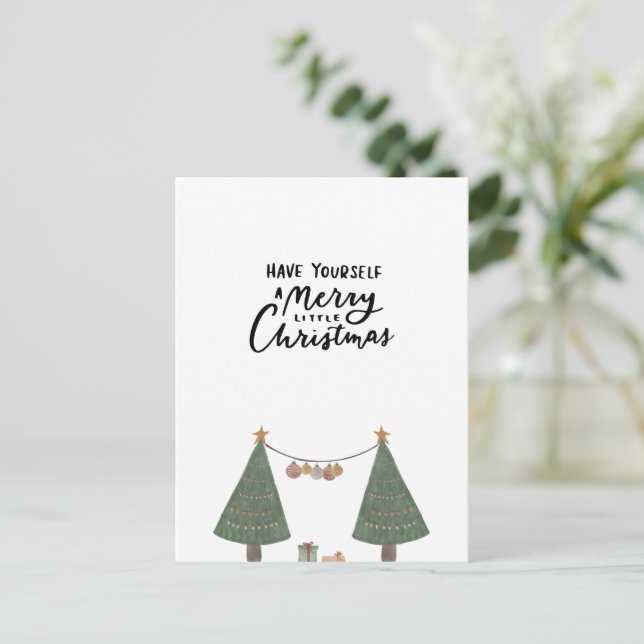 Card (10,8 x 14,2 cm) - Christmas (Standing Front)