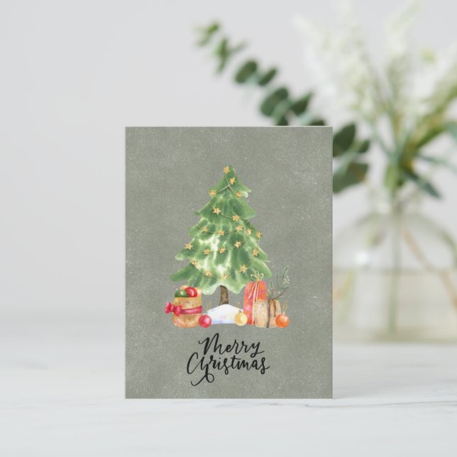 Card (10,8 x 14,2 cm) - Merry Christmas (Standing Front)
