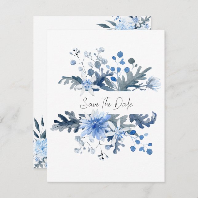 Card (10,8 x 14 cm) - Save The Date (Front/Back)