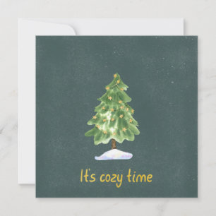 Card (13,3x13,3cm) - It's Cozy Time