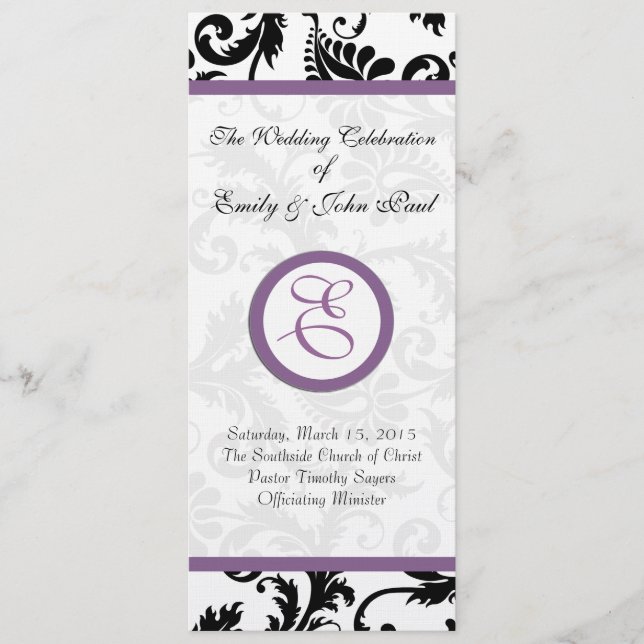 Card 1 of 2 - This is the First Card of Program (Front)