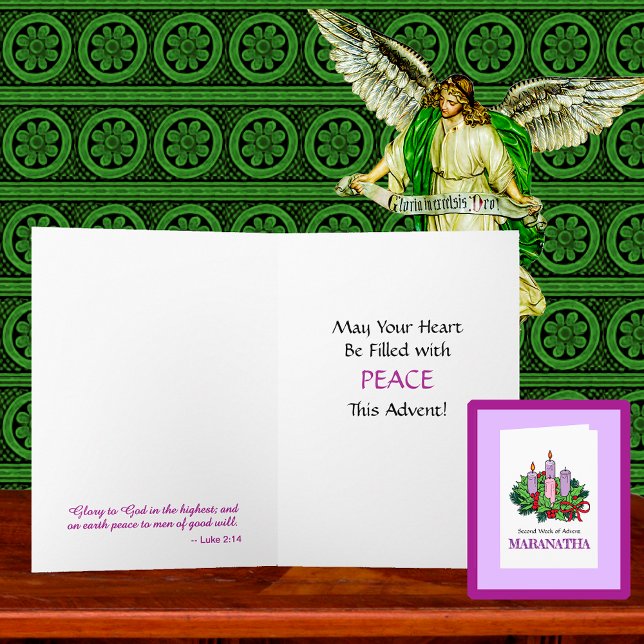 Card #2 of 4 for Advent (Second Week: PEACE) (Creator Uploaded)