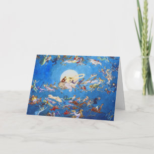 Card: A Dance Around the Moon by C. Doyle Holiday Card