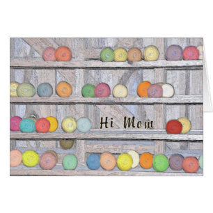 Card, Announcement, New Baby Girl to Mum