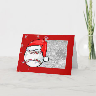 Card - Baseball Christmas