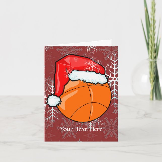 Card - Basketball Christmas (Front)