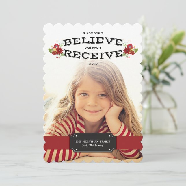 Card | Be a Believer (Standing Front)