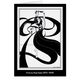 Card: Beardsley Illustration
