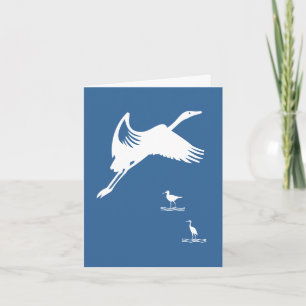 Card - Bird in flight