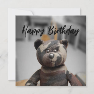 Card Birthday Bear
