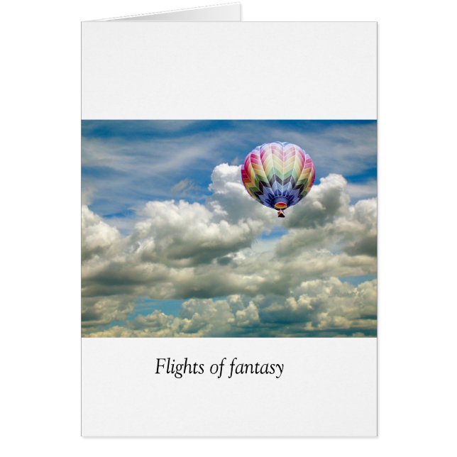 Card - Blank - Flights of Fantasy (Front)
