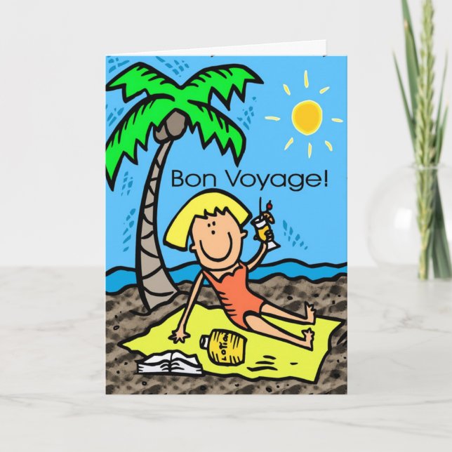 Card: Bon Voyage Card (Front)