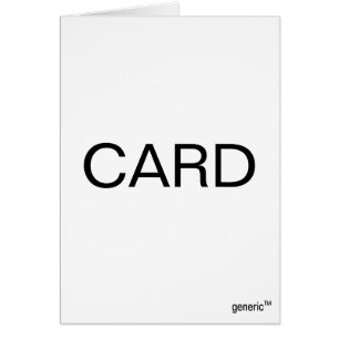 CARD card by generic TM