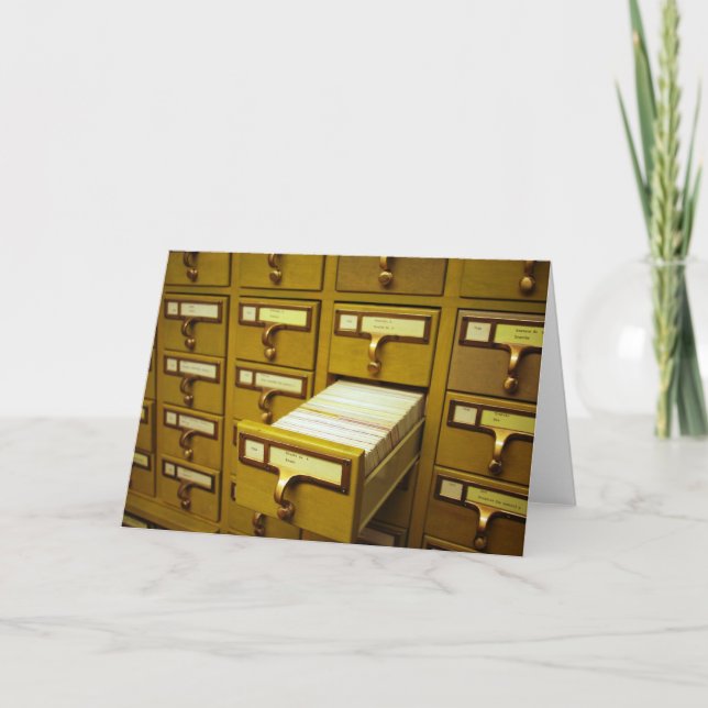 Card Catalogue (Front)
