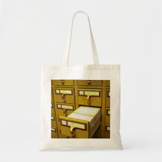 Card Catalogue Tote Bag