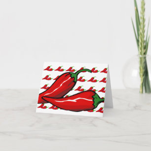 Card - Chile Peppers