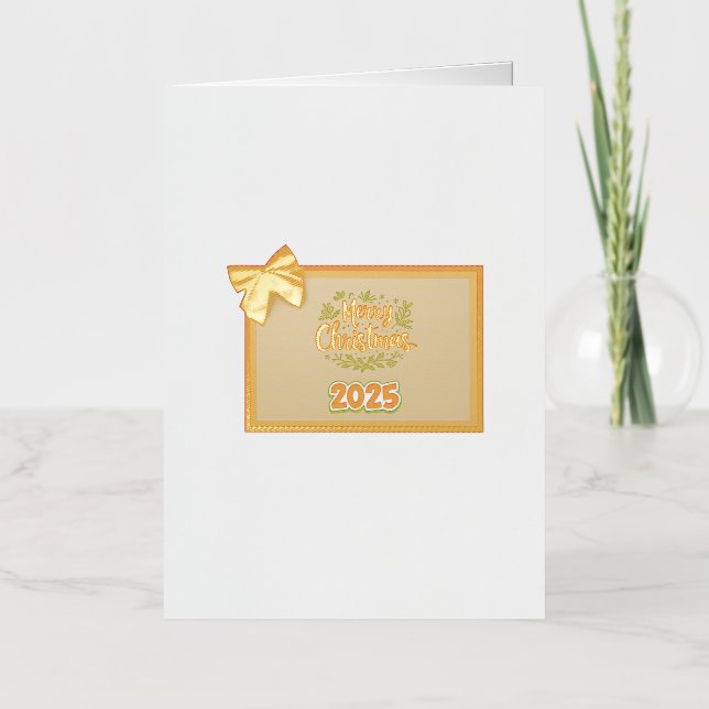 Card Christmas  (Front)