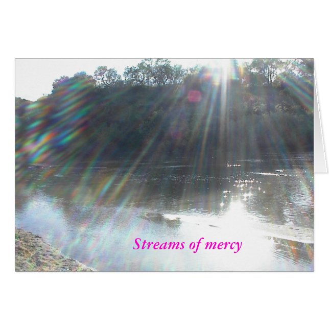 Card: Come, Thou Fount of every blessing (Front Horizontal)