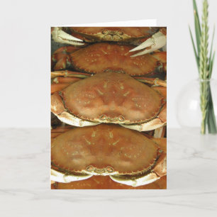 Card, "Crabs # 1" Card