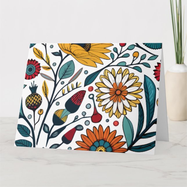 Card: Dazzling Daisy Delight Card (Front)