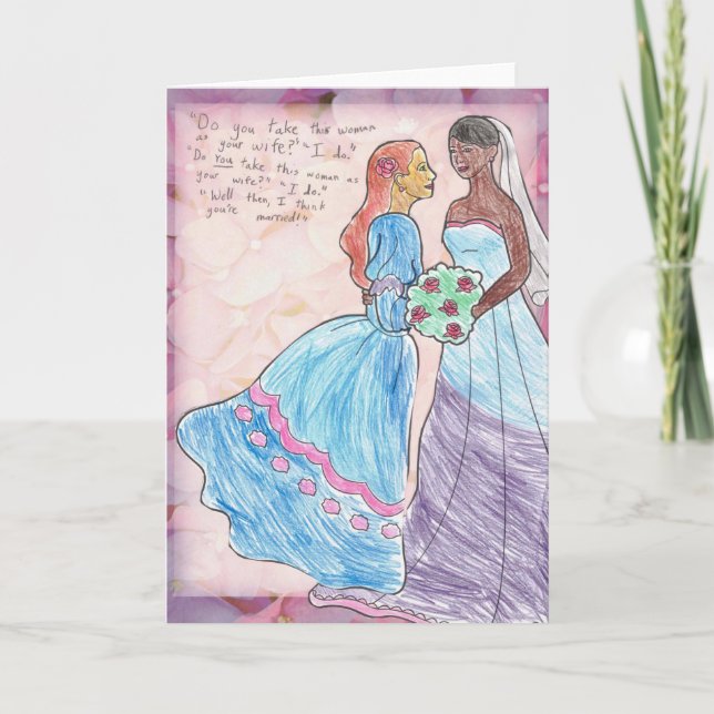 Card - Do You Take This Woman (Front)