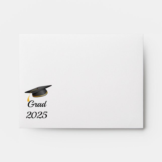 Card Envelope-Grad Cap Envelope (Front)