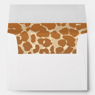 Card Envelope-Leopard Print Envelope