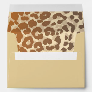 Card Envelope-Leopard Print Envelope