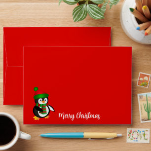 Card Envelope Penguin