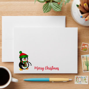 Card Envelope Penguin