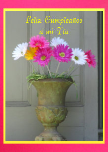 Feliz Cumpleanos Mi Tia Cards Zazzle Uk