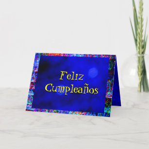 Card - Feliz Cumpleaños - Multicolor