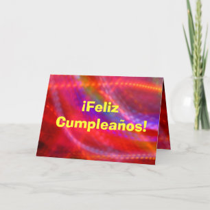 Card - Feliz Cumpleaños - Multicolor