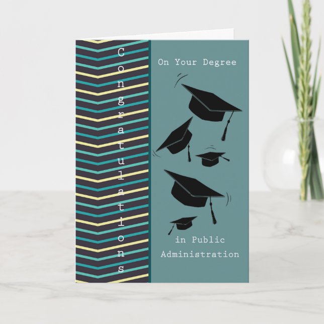 Card for Degree in Public Administration (Front)