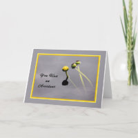 Card for Person Who Had and Accident