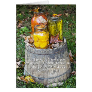 Card for Vegetable Gardeners