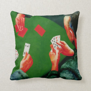 Card Game 1988 Cushion