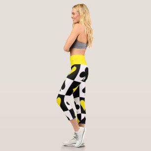 Card Game Capri Leggings