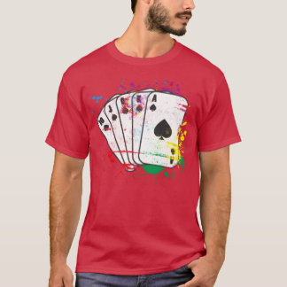 Card Game coloured friends T-Shirt